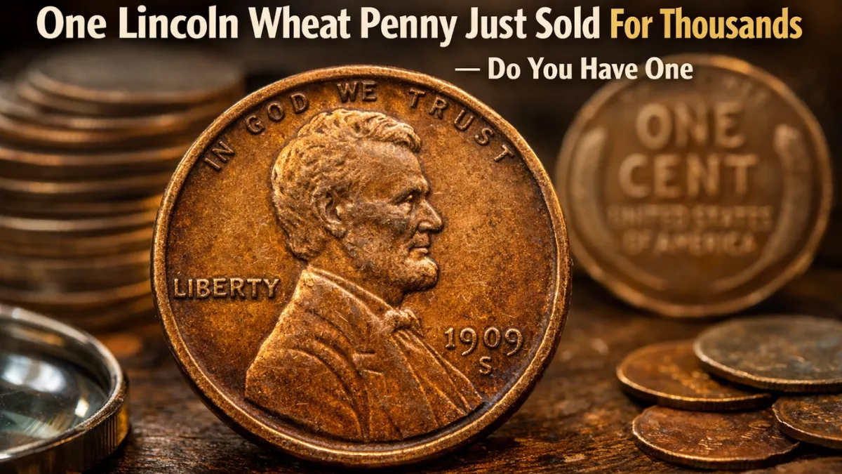 One Lincoln Wheat Penny Just Went for Thousands — Is It Yours?