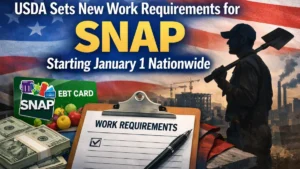 USDA Sets New Work Requirements for SNAP Starting January 1 Nationwide